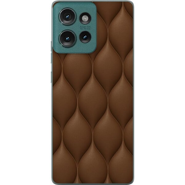 Motorola Edge 50 Läpinäkyvä kuori Kaakaoskaalat