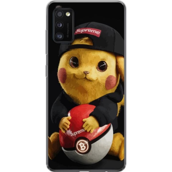 Samsung Galaxy A41 Gennemsigtig cover Pikachu Supreme