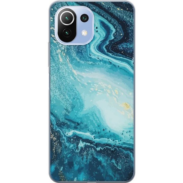 Xiaomi 11 Lite 5G NE Läpinäkyvä kuori Taidekuvio