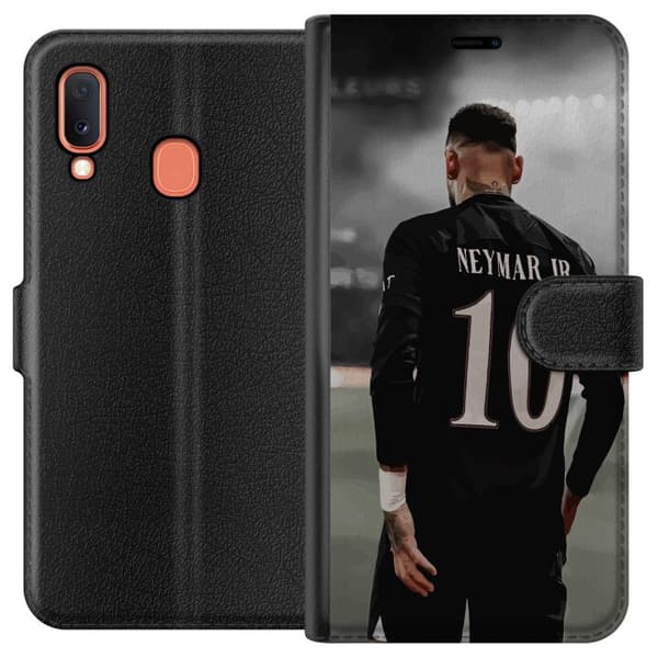 Kompatibelt Plånboksfodral till Samsung Galaxy A20e Neymar