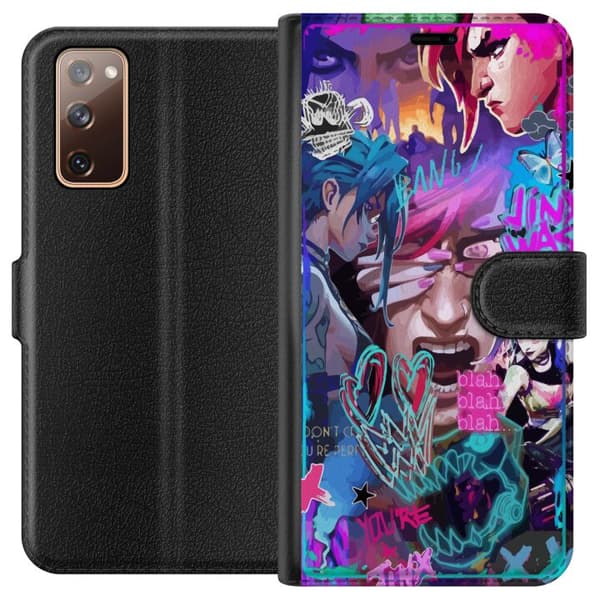 Kompatibel Tegnebogsetui til Samsung Galaxy S20 FE Arcane