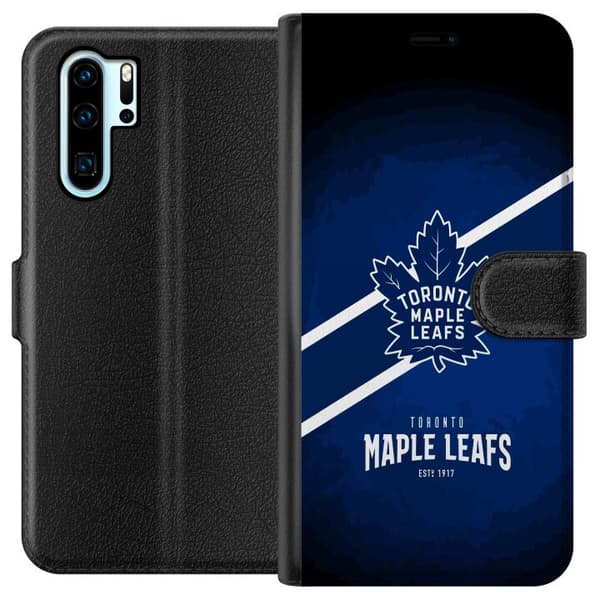 Kompatibelt Lommeboketui til Huawei P30 Pro Toronto Maple Leafs (NHL)