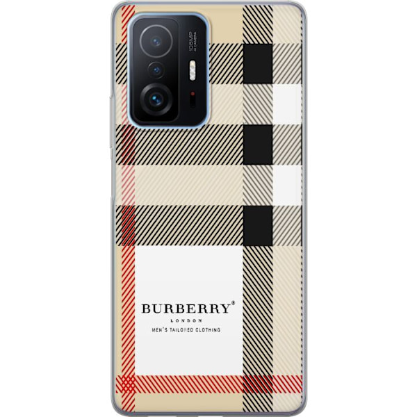 Xiaomi 11T Gjennomsiktig deksel Burberry