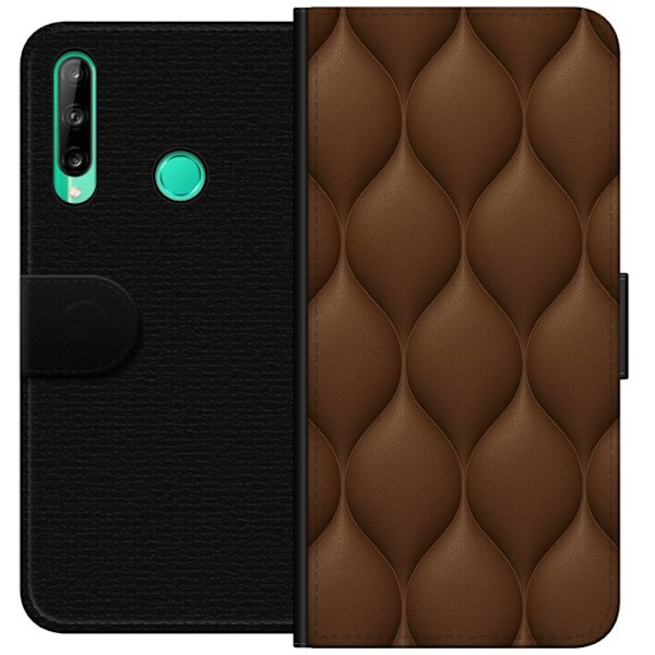 Huawei P40 lite E Plånboksfodral Cocoa Scales