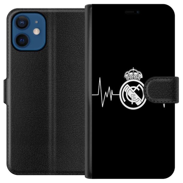 Kompatibelt Plånboksfodral till Apple iPhone 12 Real Madrid CF