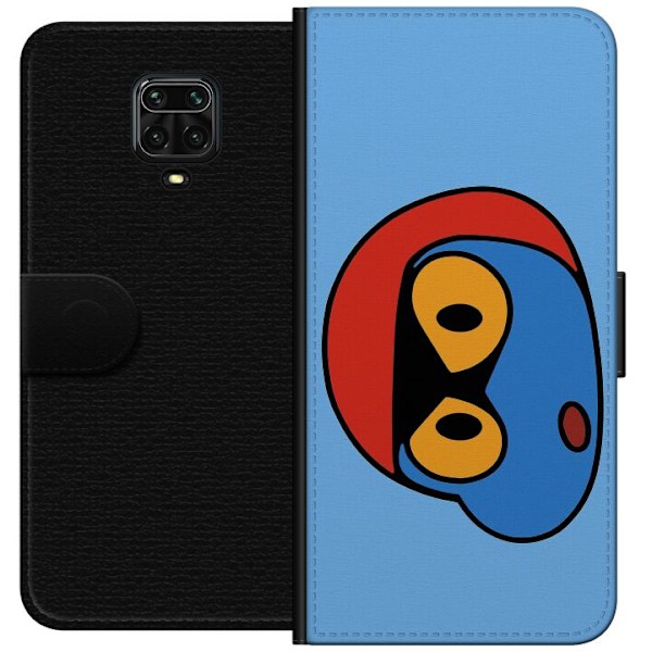 Xiaomi Redmi Note 9S Lommeboketui Bold Bot Head