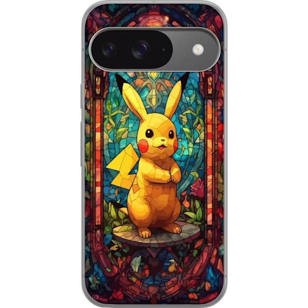 Google Pixel 9 Gennemsigtig cover Pokemon