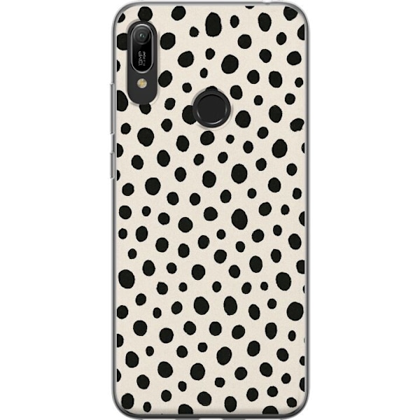 Huawei Y6 (2019) Gjennomsiktig deksel Dot Dance