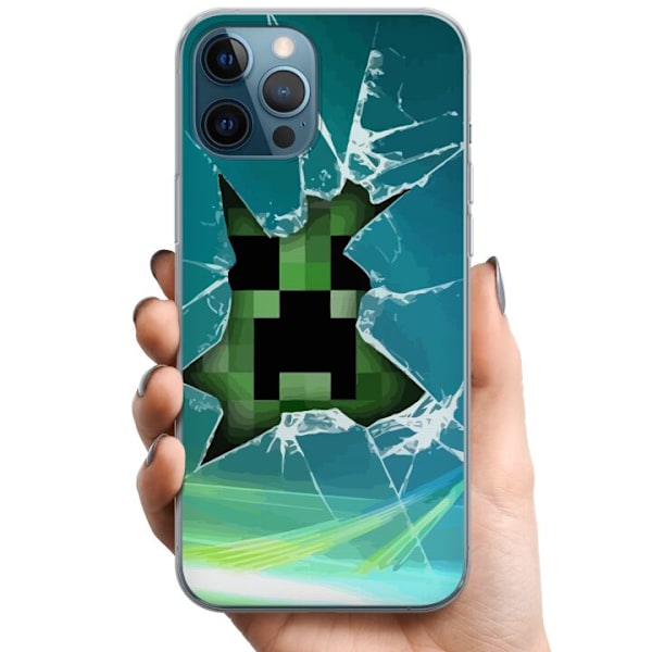 Apple iPhone 12 Pro TPU Matkapuhelimen kuori MineCraft