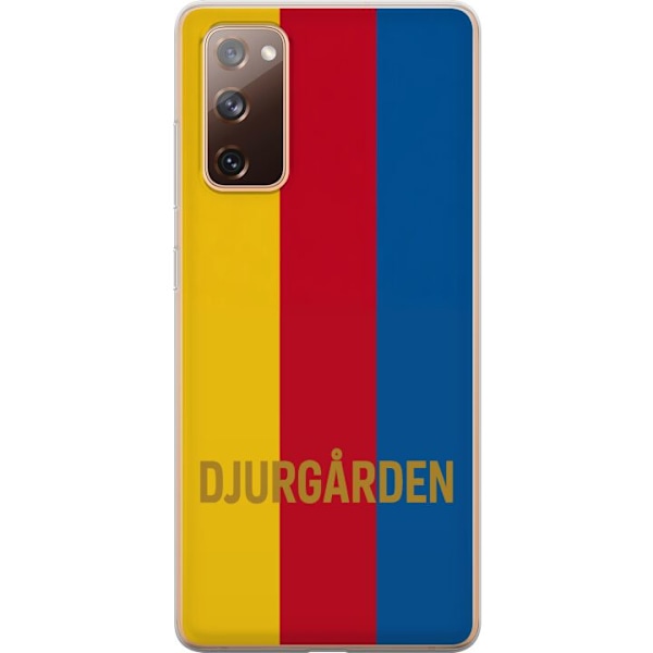 Samsung Galaxy S20 FE Gennemsigtig cover Djurgården – fodbold