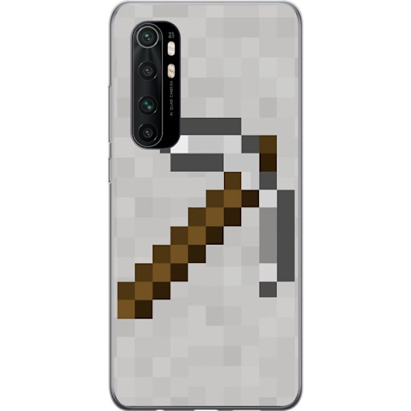 Xiaomi Mi Note 10 Lite Läpinäkyvä kuori Minecraft Työkalut
