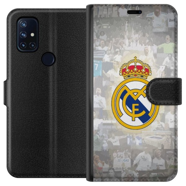OnePlus Nord N10 5G Lommeboketui Real Madrid