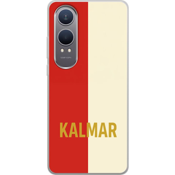 OnePlus Nord CE4 Lite Läpinäkyvä kuori Kalmar - jalkapallo