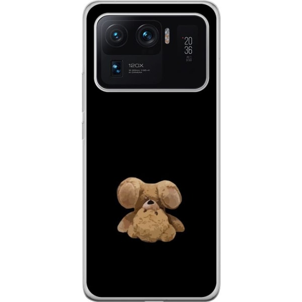 Xiaomi Mi 11 Ultra Genomskinligt Skal Upp och ner björn