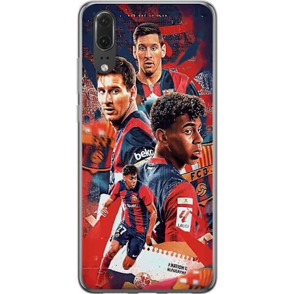 Huawei P20 Gennemsigtig cover Yamal Lamine x Messi