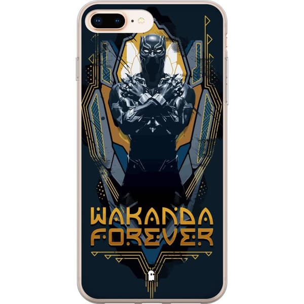 Kompatibel Mobilcover til Apple iPhone 8 Plus Black Panther: Wakanda Forever
