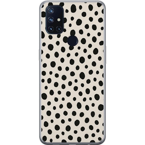 OnePlus Nord N10 5G Gjennomsiktig deksel Dot Dance