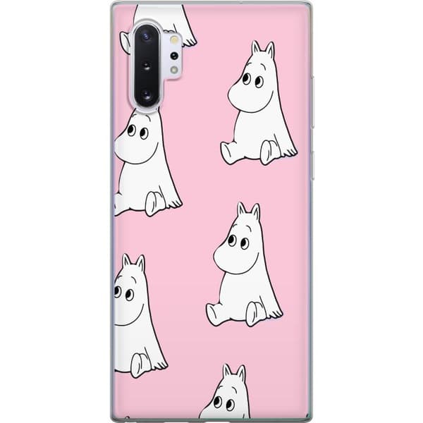 Kompatibelt Mobilskal till Samsung Galaxy Note10+ Figurmönster rosa