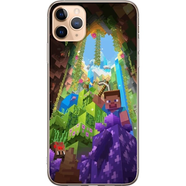 Apple iPhone 11 Pro Max Gjennomsiktig deksel Minecraft