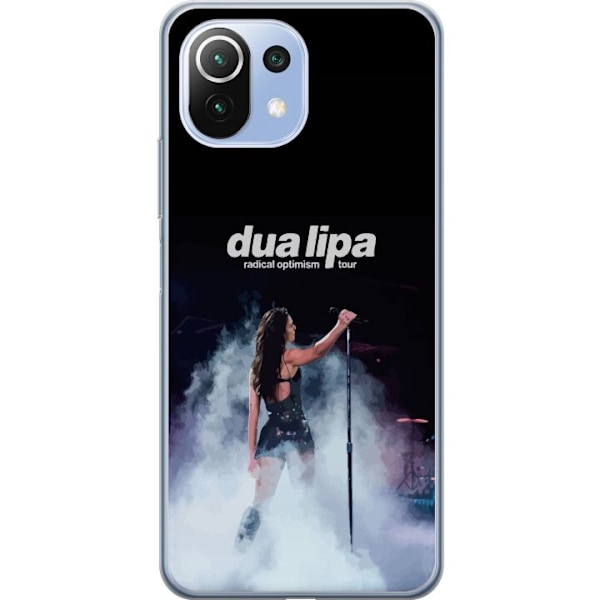 Xiaomi Mi 11 Lite Läpinäkyvä kuori Dua Lipa – Signature Looks & Vibes