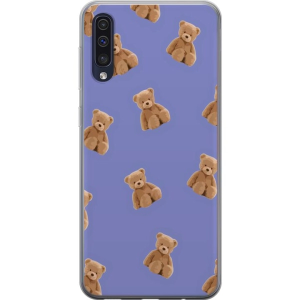 Samsung Galaxy A50 Gennemsigtig cover Flyvende bjørne
