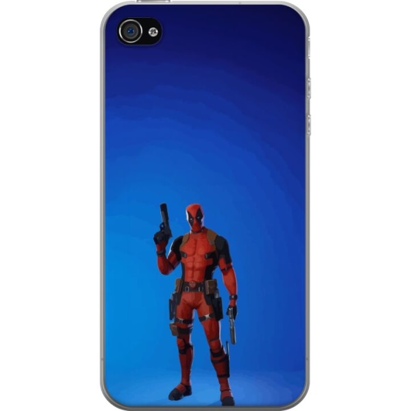 Apple iPhone 4s Läpinäkyvä kuori Fortnite - Spider-Man