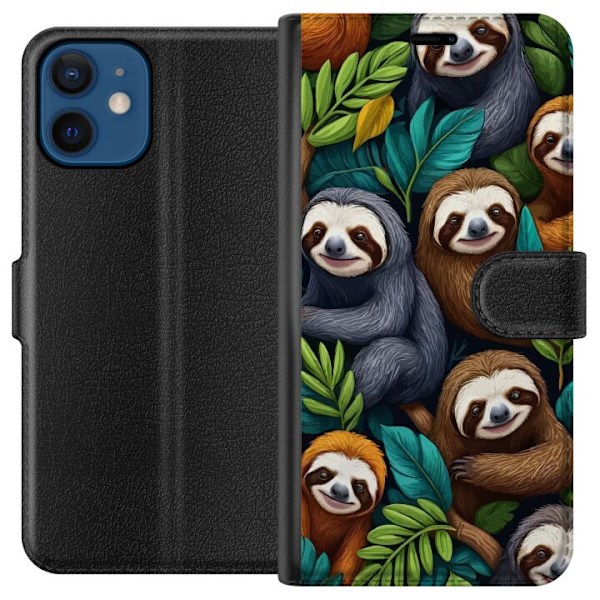 Apple iPhone 12 mini Lommeboketui Sengångarstil - avslappet m