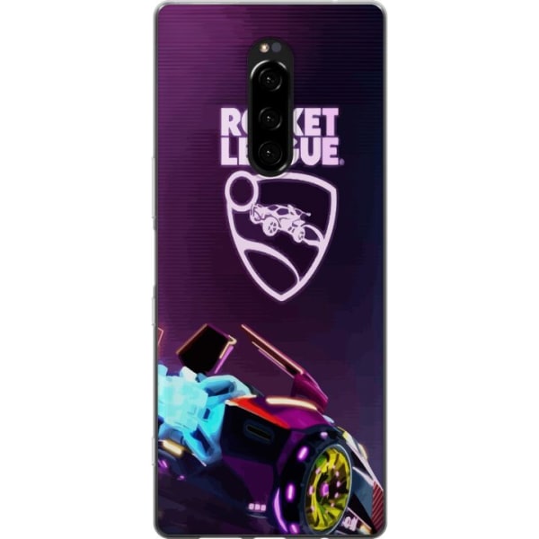Sony Xperia 1 Gennemsigtig cover Rocket League