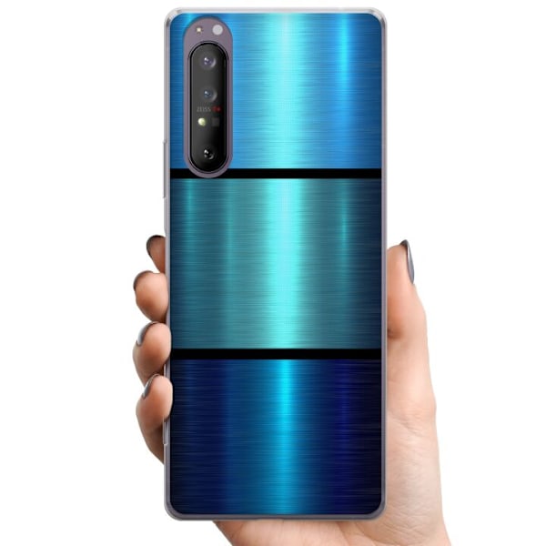 Sony Xperia 1 II TPU Mobilskal Blå