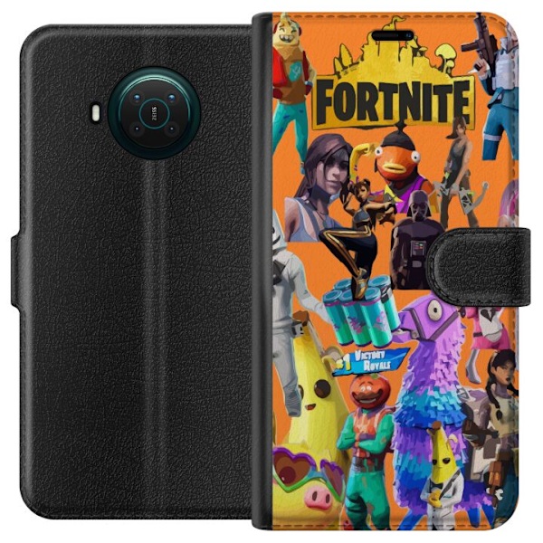 Nokia X20 Lompakkokotelo Fortnite