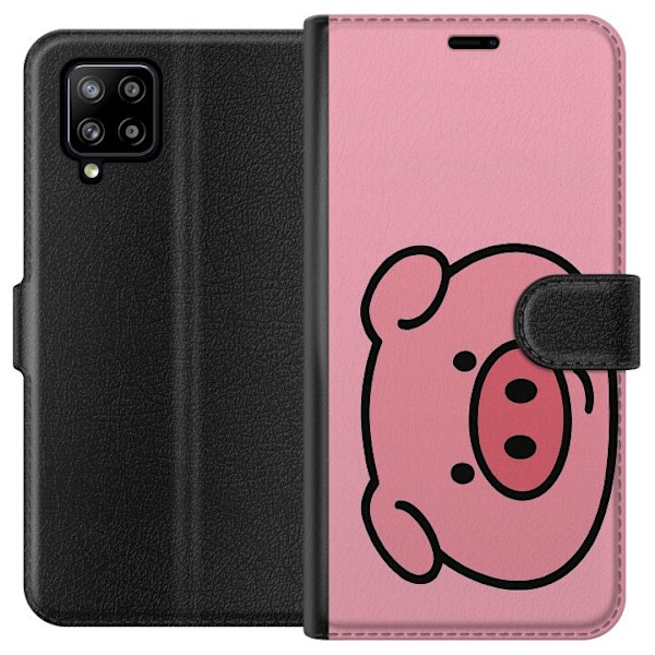 Samsung Galaxy A42 5G Plånboksfodral Kawaii Piggy