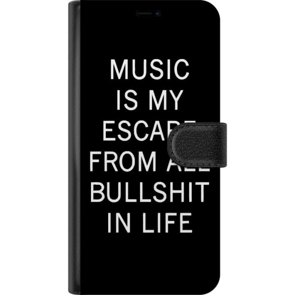 Xiaomi Mi 10 Lite 5G Tegnebogsetui Musik er mit liv