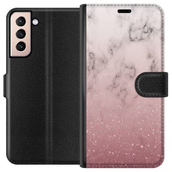 Samsung Galaxy S21 Plånboksfodral Rosa