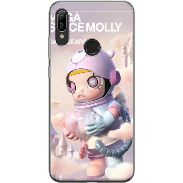 Huawei Y6 (2019) Gennemsigtig cover Mega Space Molly Care Bear