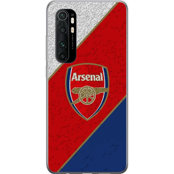 Xiaomi Mi Note 10 Lite Genomskinligt Skal Arsenal