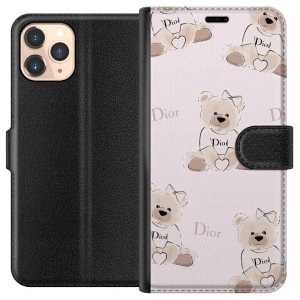 Apple iPhone 11 Pro Plånboksfodral Teddy Dior Vibes – lyxig