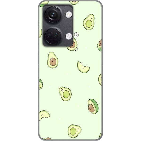 OnePlus Nord 3 Gennemsigtig cover Avocado Mønster