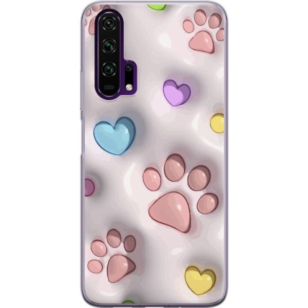 Honor 20 Pro  Gennemsigtig cover Fluffy Poter