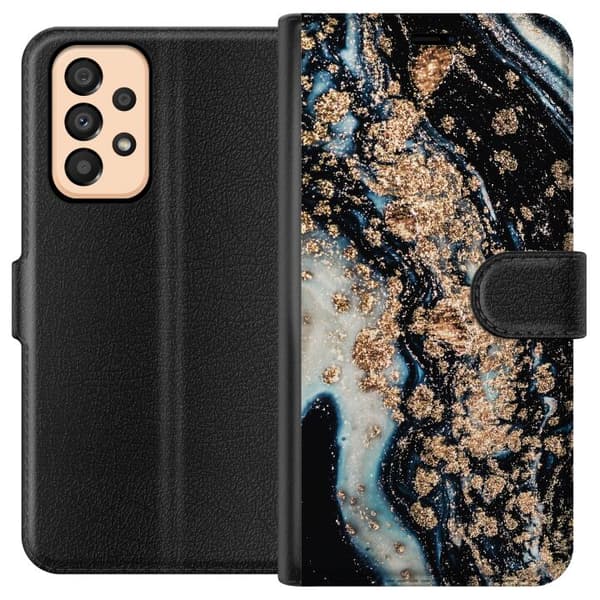 Kompatibelt Plånboksfodral till Samsung Galaxy A33 5G Jet