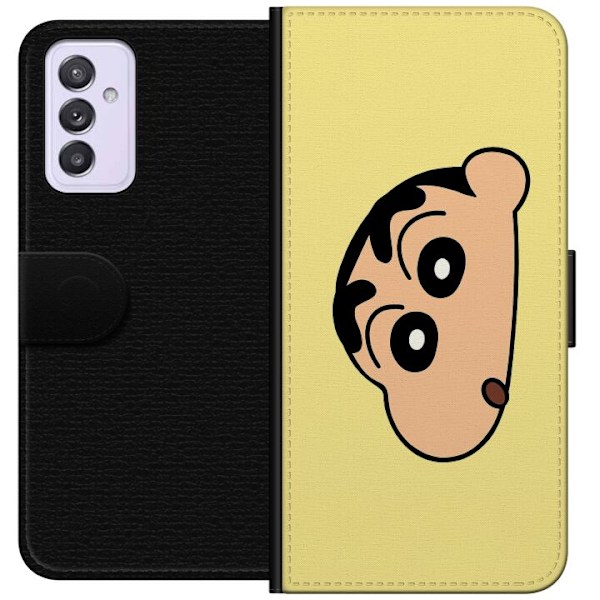 Samsung Galaxy A82 5G Lompakkokotelo Peeking Shinchan