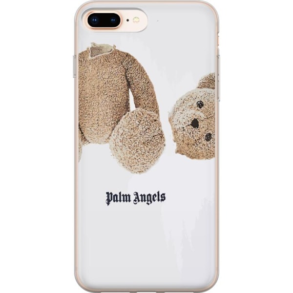 Apple iPhone 8 Plus Genomskinligt Skal Palm Angels Teddy