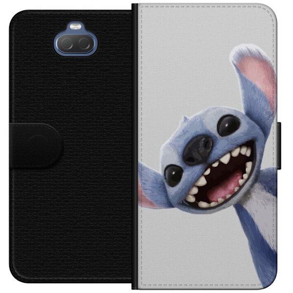 Sony Xperia 10 Tegnebogsetui Stitch i fart - Kawaii-design til