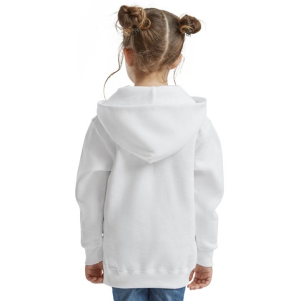 Barn-Hoodie | Mjuk Huvtröja för Barn Masker vit 9-11 År