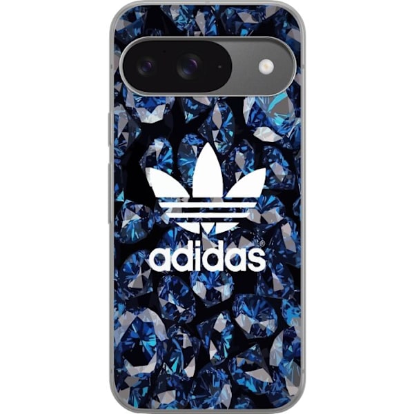 Google Pixel 9 Läpinäkyvä kuori Adidas