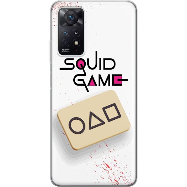 Xiaomi Redmi Note 11 Pro 5G Gjennomsiktig deksel Squid Game