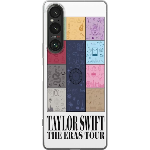 Sony Xperia 1 VI Gennemsigtig cover Taylor Swift Farver