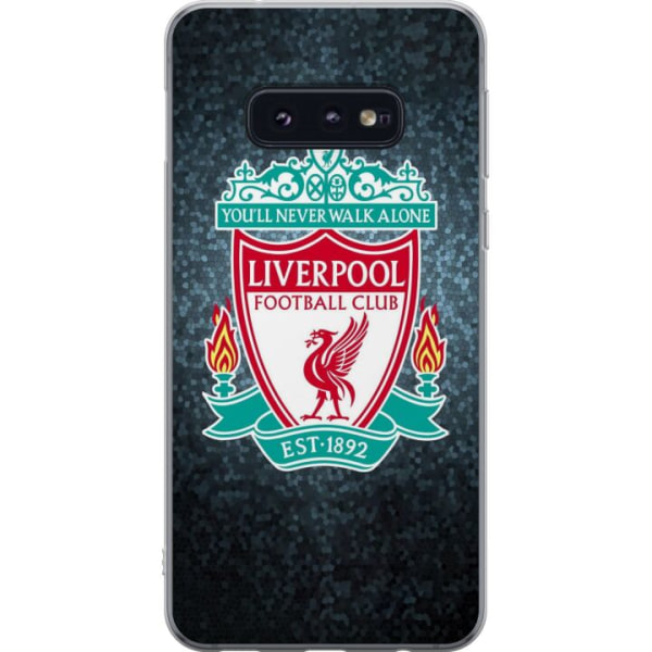 Samsung Galaxy S10e Läpinäkyvä kuori Liverpoolin Jalkapallo