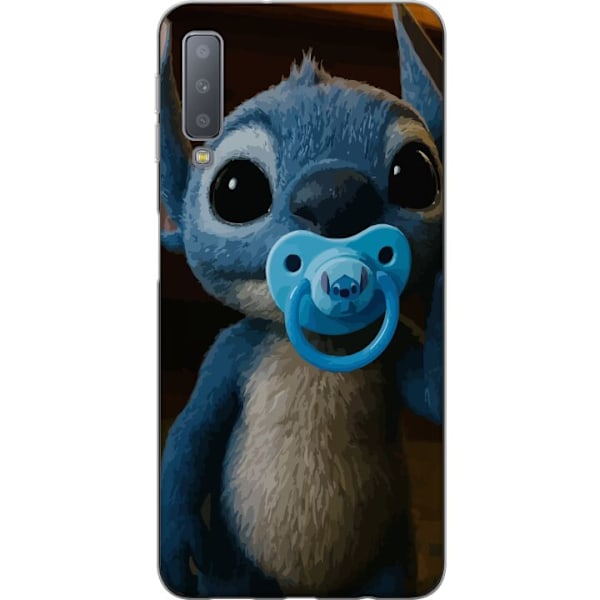 Samsung Galaxy A7 (2018) Läpinäkyvä kuori Stitch & Napp - v