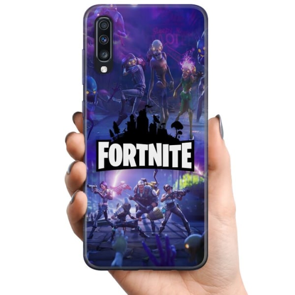 Samsung Galaxy A70 TPU Matkapuhelimen kuori Fortnite