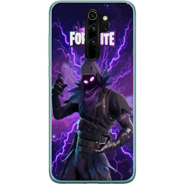 Xiaomi Redmi Note 8 Pro  Läpinäkyvä kuori Fortnite Raven